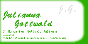 julianna gottwald business card